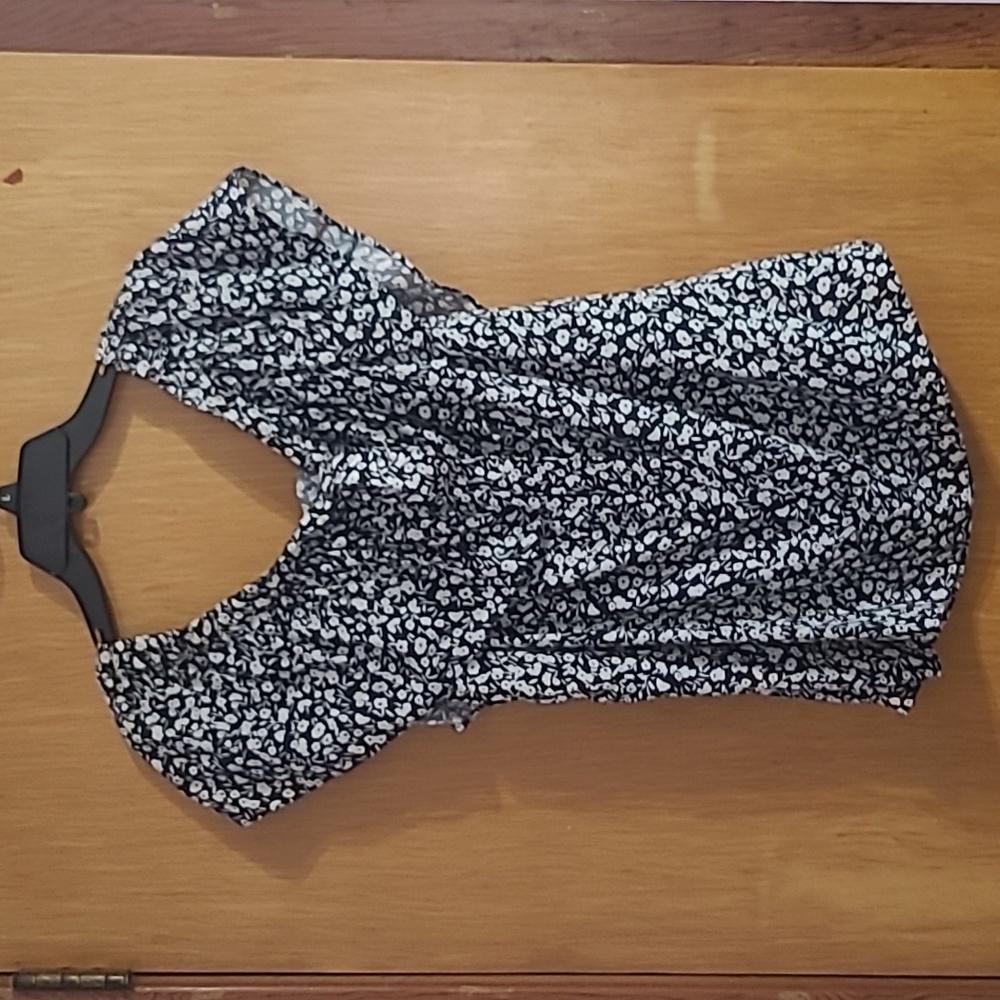 Tommy Hilfiger Floral Flonce Top